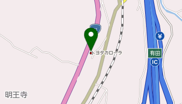 [EV]トヨタカローラ和歌山 有田店の地図画像