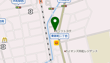 [EV]愛知トヨタEAST 大府共和店の地図画像
