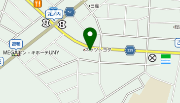 [EV]愛知トヨタEAST 豊明三崎店の地図画像