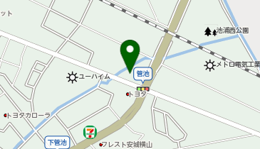 [EV]愛知トヨタEAST 三河安城北店の地図画像