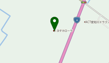 [EV]トヨタカローラ滋賀 愛知川店の地図画像