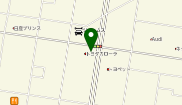 [EV]トヨタカローラ八戸 城下店の地図画像