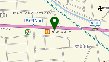 [EV]愛知トヨタEAST 刈谷東新店の地図画像