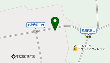 [EV]トヨタS&D西東京 昭和の森店の地図画像