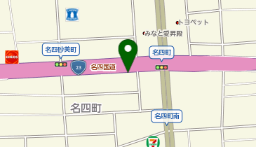 [EV]愛知トヨタWEST 港店の地図画像