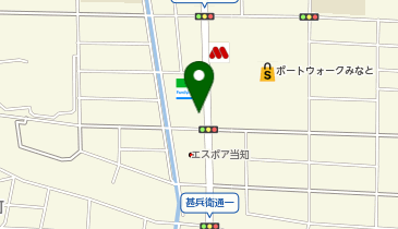 [EV]愛知トヨタWEST 当知南店の地図画像