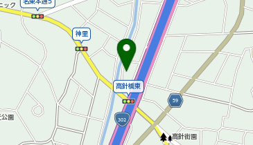 [EV]愛知トヨタWEST 名東店の地図画像