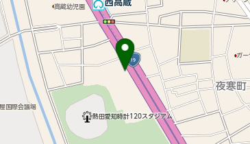 [EV]愛知トヨタWEST 熱田店の地図画像