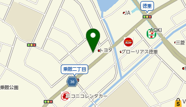 [EV]愛知トヨタWEST 徳重北店の地図画像
