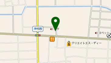 [EV]愛知トヨタWEST 西春店の地図画像