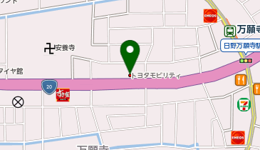 [EV]モビリティ東京 日野万願寺店の地図画像