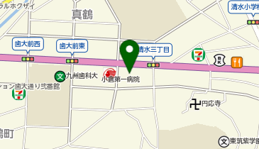 [EV]福岡トヨタ 小倉店の地図画像