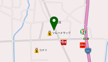 [EV]福島トヨタ 喜多方店の地図画像