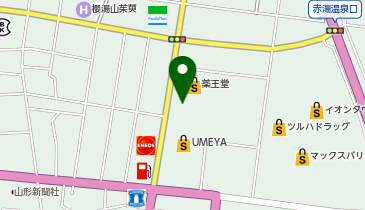 [EV]山形トヨタ 南陽店の地図画像