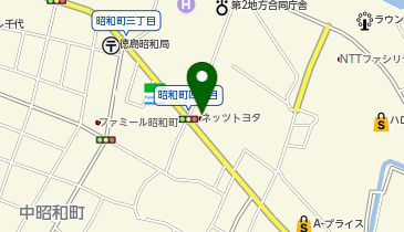 [EV]ネッツトヨタ徳島 昭和店の地図画像