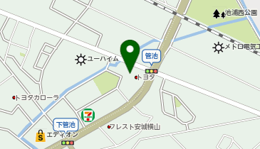 [EV]愛知トヨタEAST 三河安城南店の地図画像