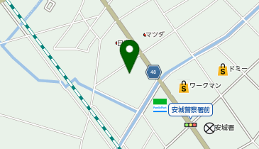 [EV]愛知トヨタEAST 安城中央店の地図画像