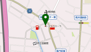 [EV]愛知トヨタEAST 衣浦大橋店の地図画像