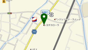 [EV]愛知トヨタWEST 小牧原店の地図画像