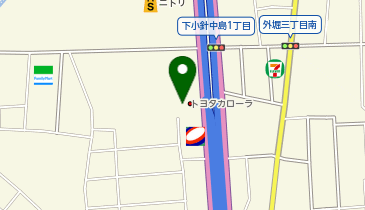 [EV]愛知トヨタWEST 小牧南インター店の地図画像