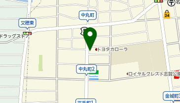 [EV]愛知トヨタWEST 城北店の地図画像