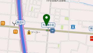 [EV]愛知トヨタWEST 新大治橋店の地図画像