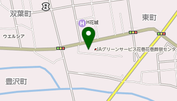 [EV]株式会社JAグリーンサービス花巻の地図画像