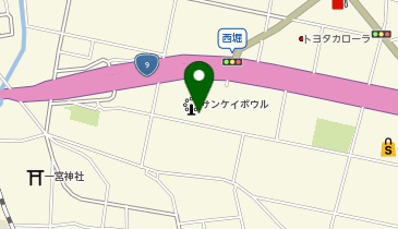 [EV]三恵観光株式会社の地図画像