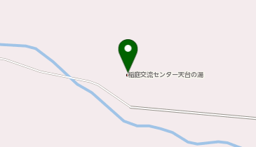 [EV]二戸市稲庭交流センター天台の湯の地図画像