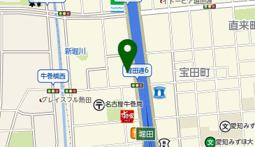 [EV]日産プリンス名古屋堀田通店の地図画像