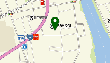 [EV]鳴門市役所本庁舎の地図画像