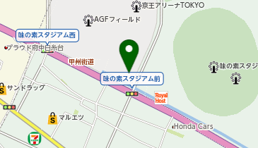 [EV]武蔵野の森総合スポーツプラザ駐車場の地図画像