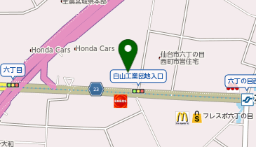 [EV]宮城ダイハツ販売 六丁の目店の地図画像