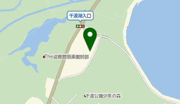 [EV]千波湖西駐車場の地図画像