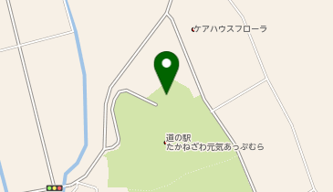 [EV]道の駅たかねざわ元気あっぷむらの地図画像