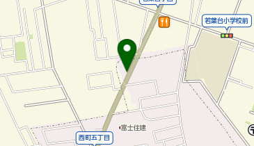 [EV]セルフ立川通りSSの地図画像