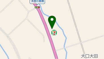 [EV]セブンイレブン伊佐大口大田店の地図画像