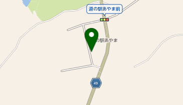 [EV]道の駅 あやまの地図画像
