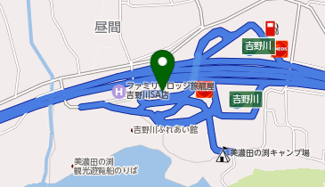 [EV]徳島自動車道吉野川ハイウェイオアシス上りの地図画像