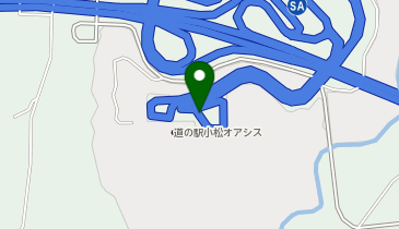 [EV]松山自動車道 石鎚山ハイウェイオアシス の地図画像