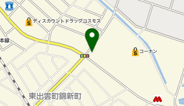 [EV]コーナン東出雲店の地図画像