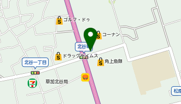 [EV]コーナン草加松原店の地図画像