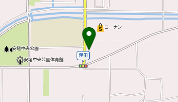 [EV]コーナン安堵店の地図画像