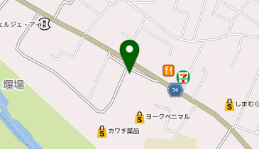 [EV]ヨークベニマル若林店の地図画像