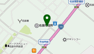 [EV]名張市役所庁舎の地図画像