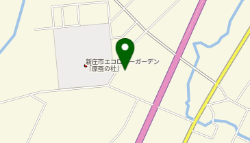 [EV]道の駅 新庄エコロジーガーデン原蚕の杜の地図画像
