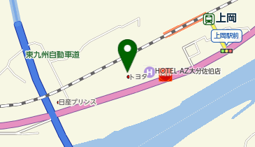 [EV]大分トヨタ ネッツトヨタ東九州 佐伯店の地図画像