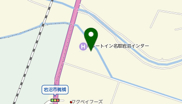 [EV]ホテルルートイン名取岩沼インターの地図画像