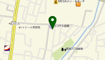 [EV]ココテル函館の地図画像