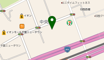 [EV]ルートイン千葉ニュータウン中央駅の地図画像